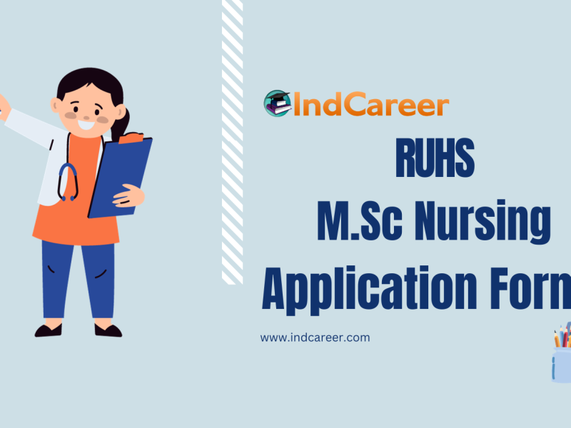 RUHS M.Sc Nursing Application Form