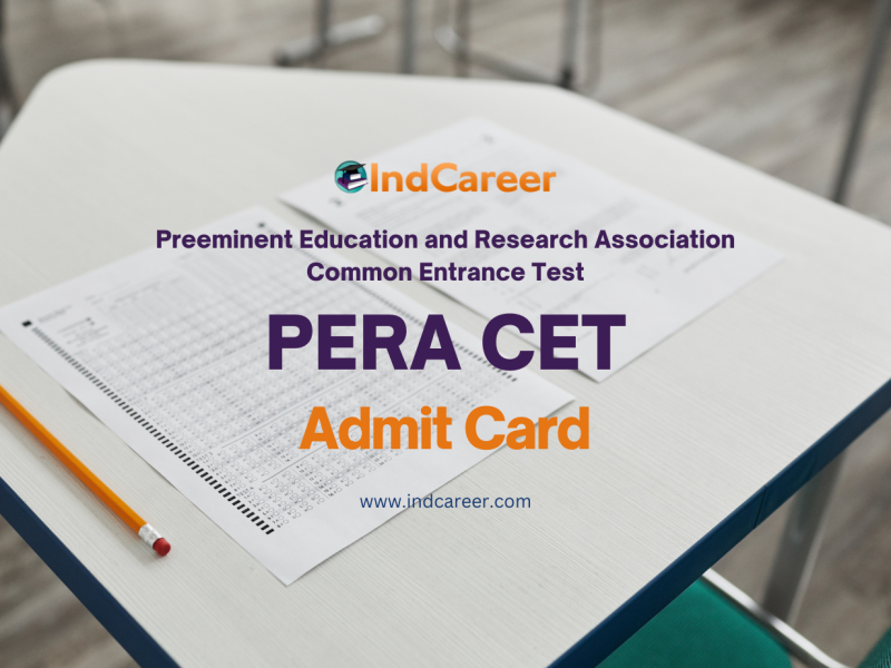 PERA CET Admit Card