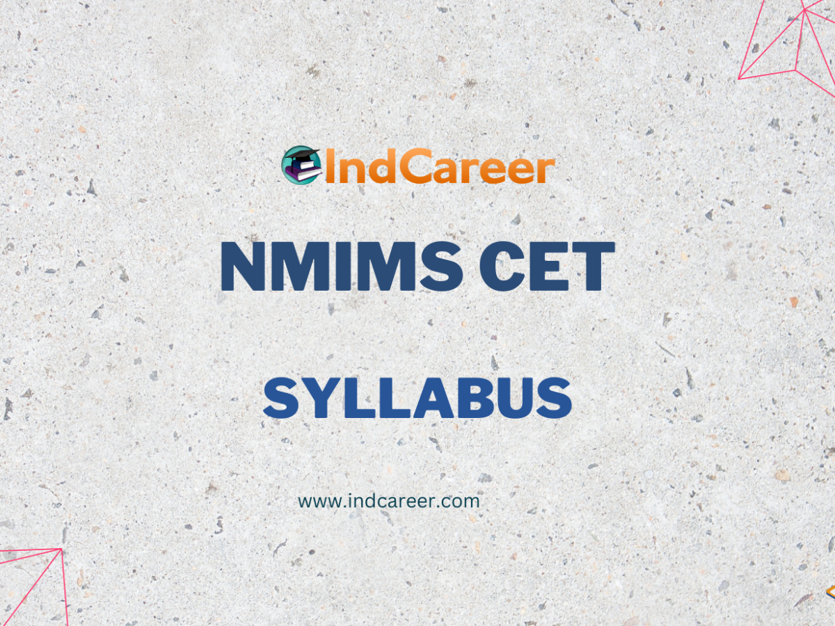 NMIMS CET Syllabus