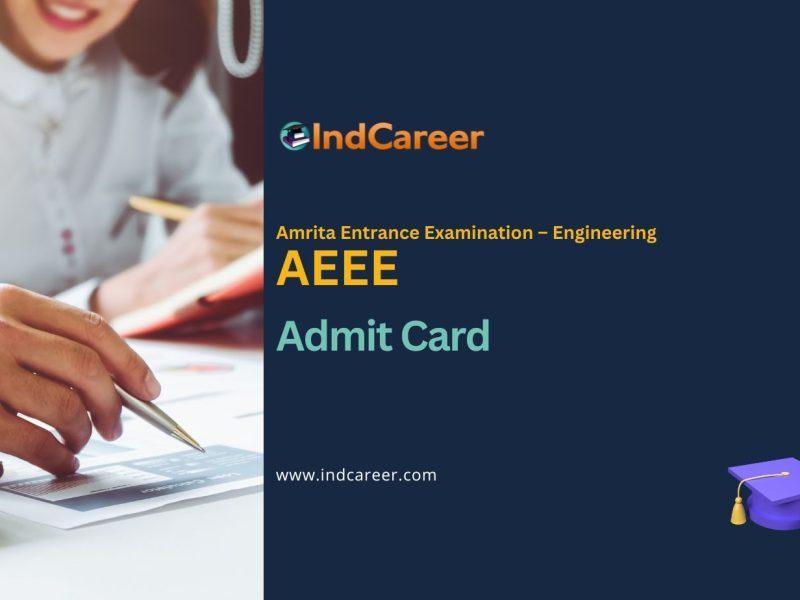 AEEE Admit Card