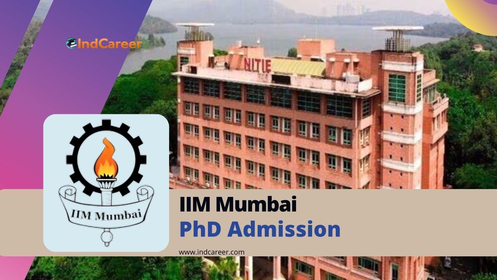 IIM Mumbai PhD Admission