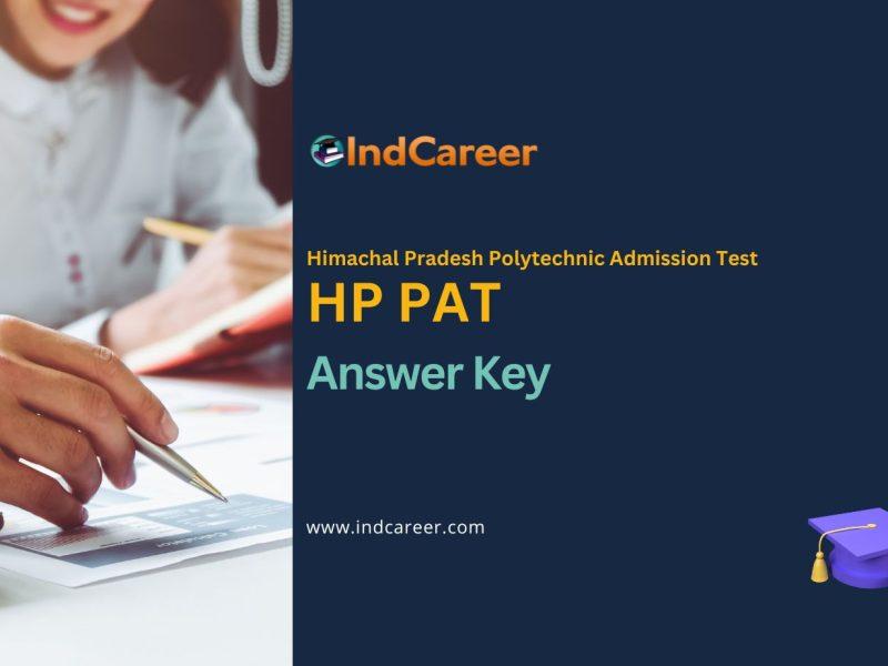HP PAT Answer Key
