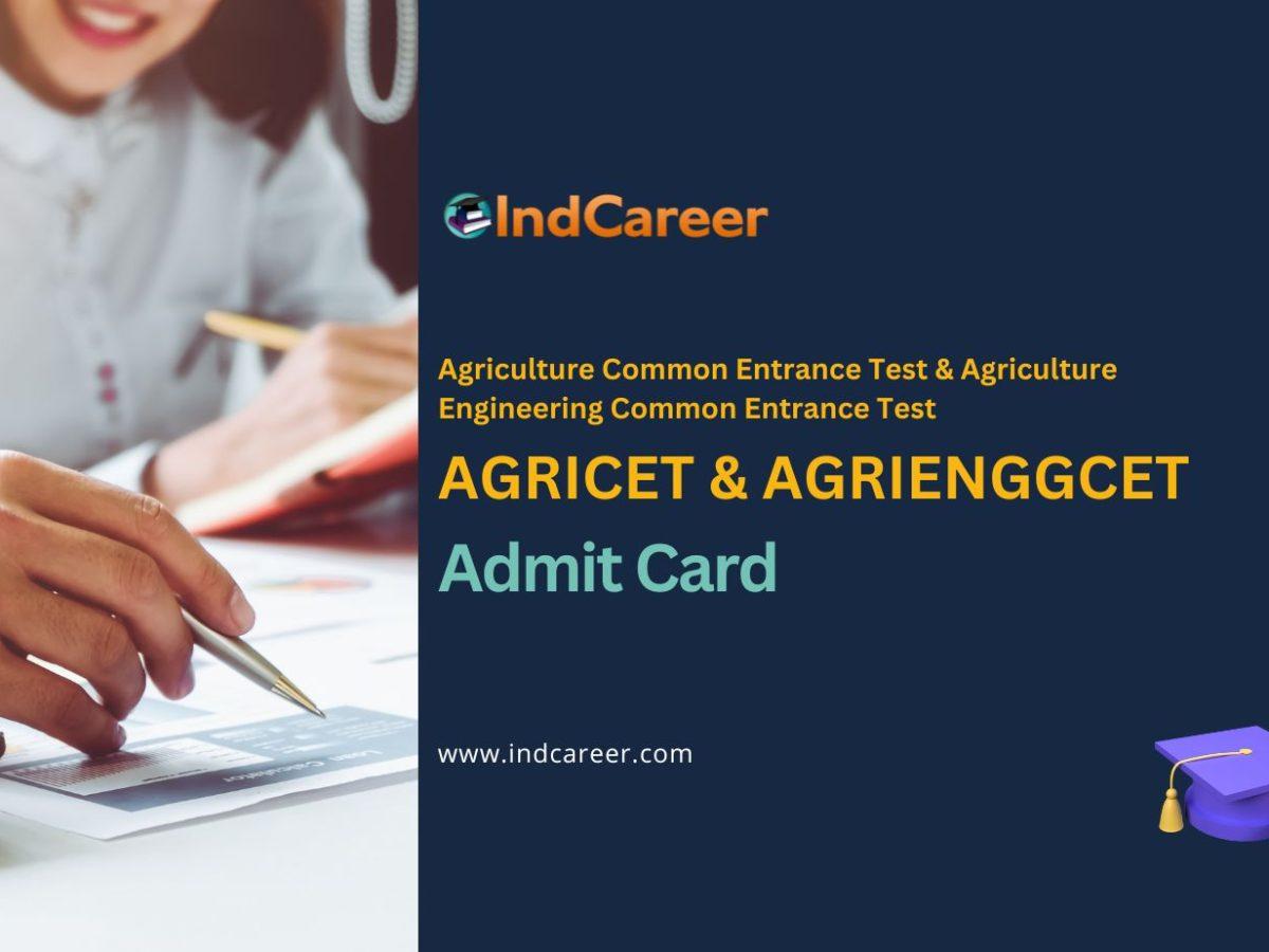 TS AGRICET Admit Card
