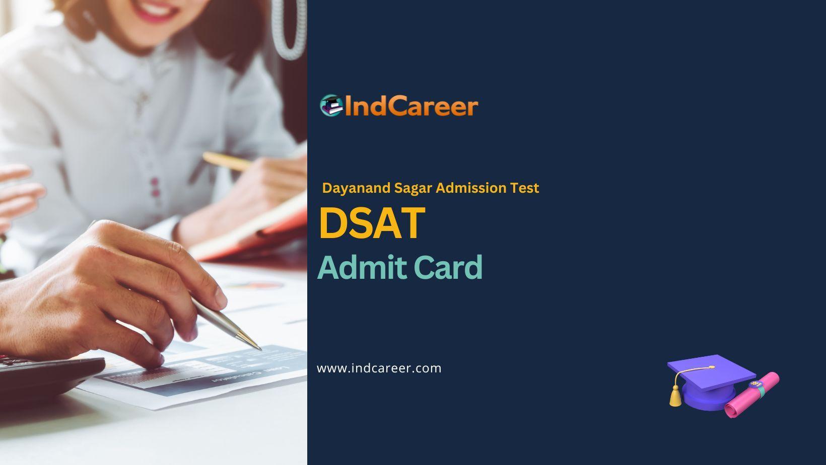 DSAT Admit Card