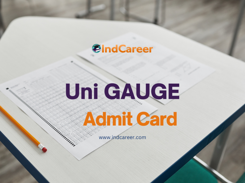 Uni GAUGE Admit Card