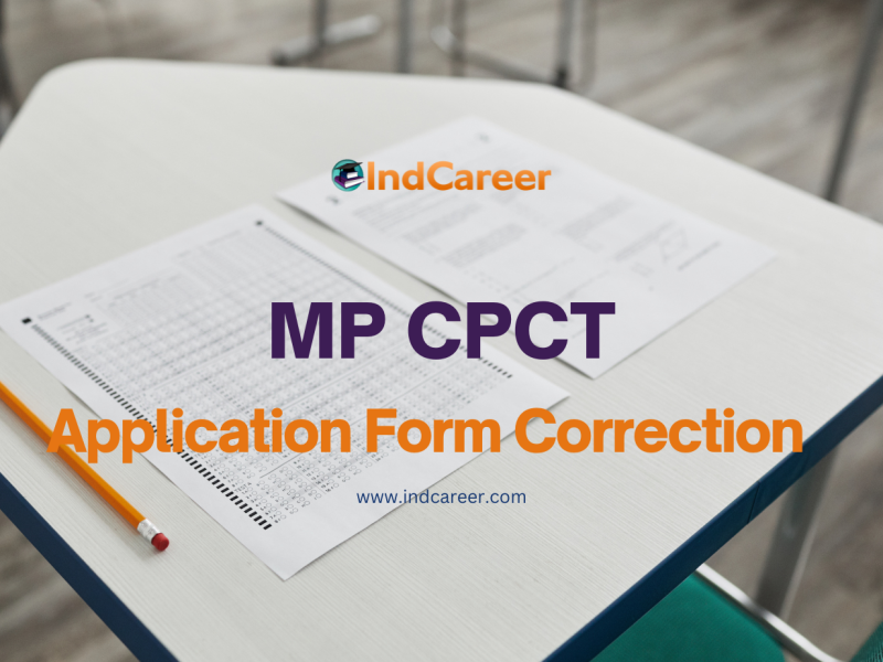 MP CPCT Application Form Correction