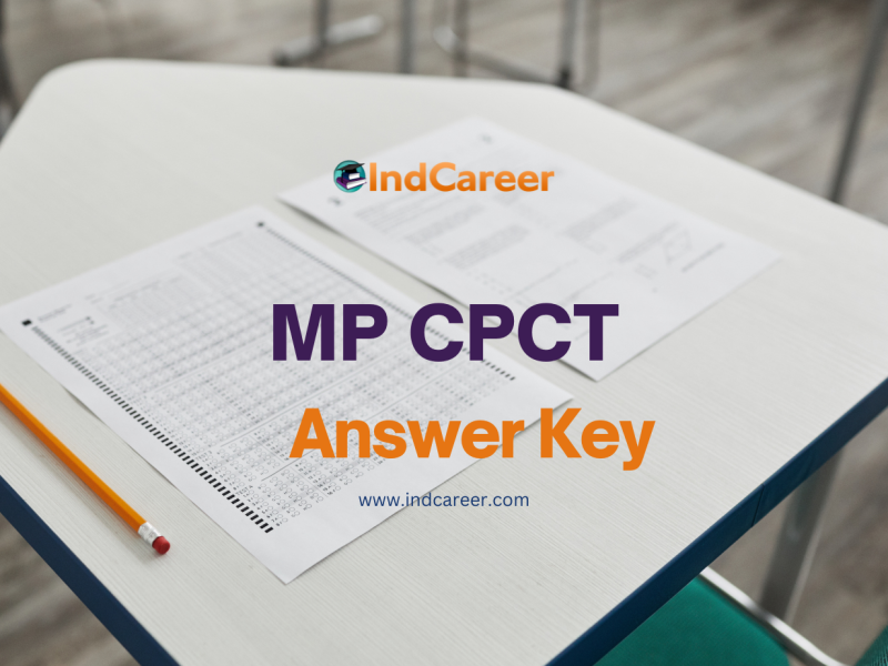 MP CPCT Answer Key