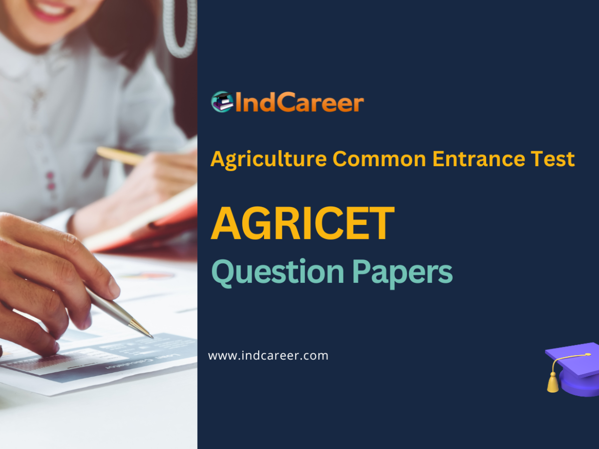 AGRICET Previous Year Question Papers