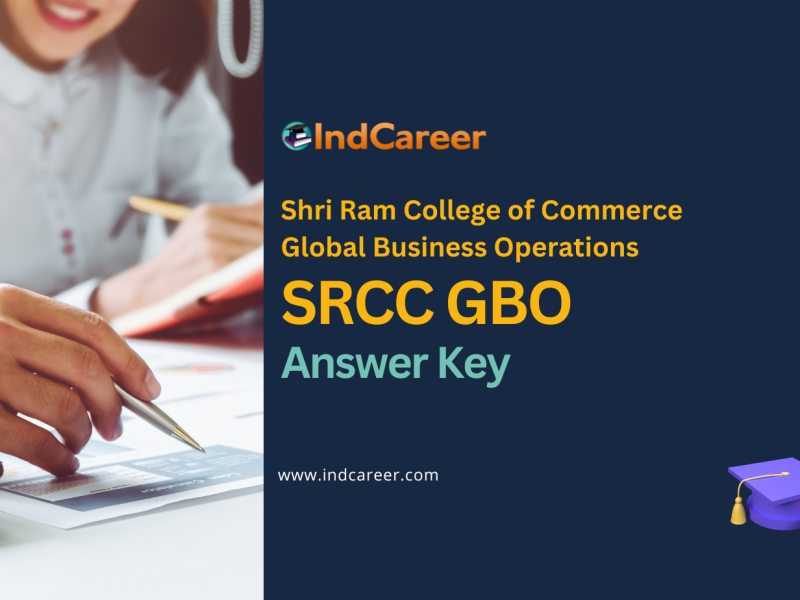 SRCC GBO Answer Key