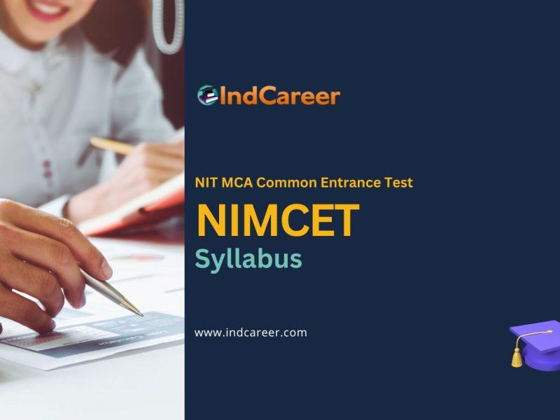 NIMCET Syllabus
