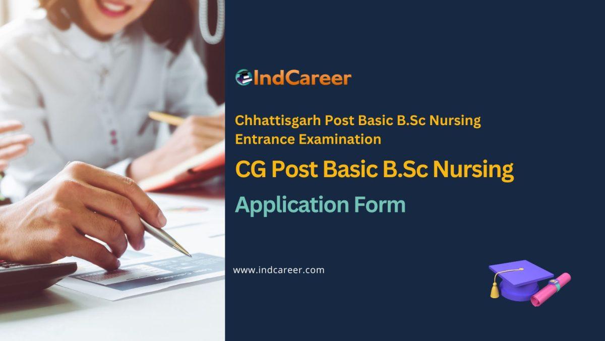 CG Post Basic B.Sc Nursing Application Form