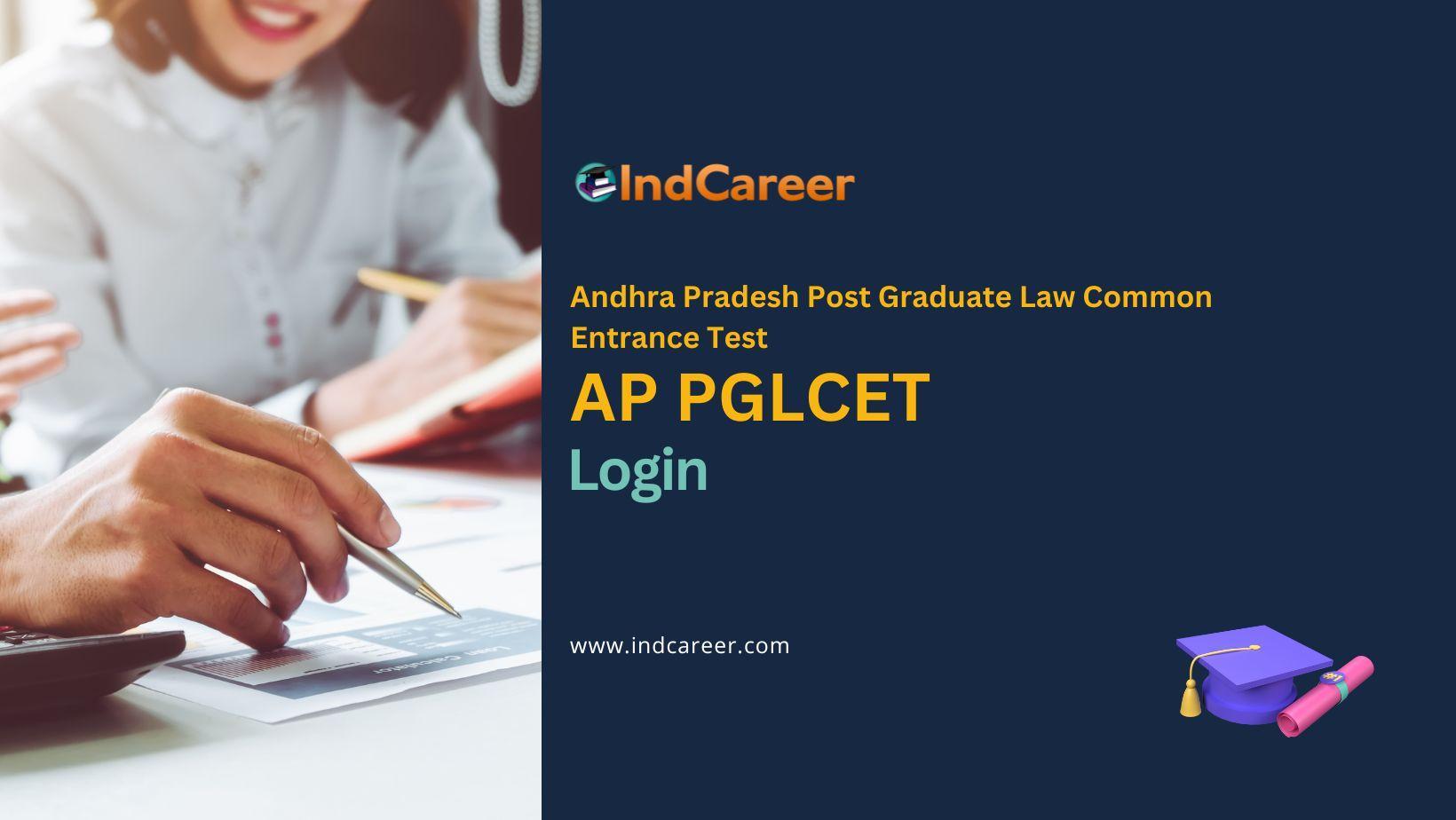 AP PGLCET Login