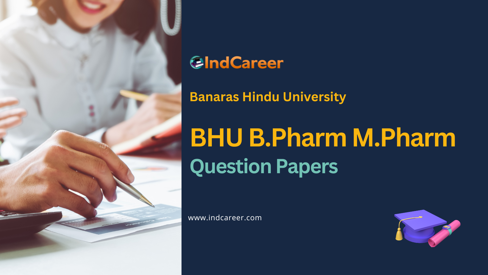 BHU B.Pharm M.Pharm Question Papers