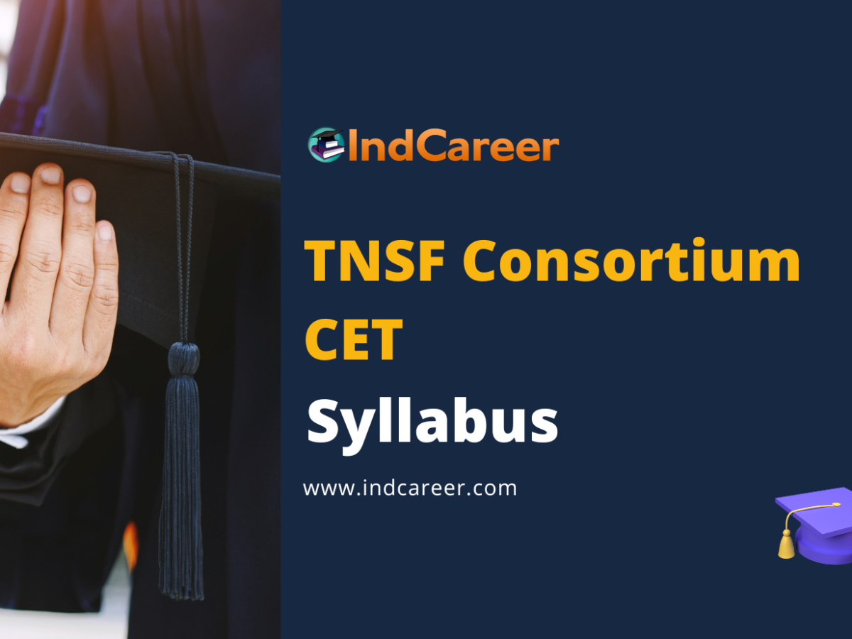 TNSF Consortium CET Syllabus