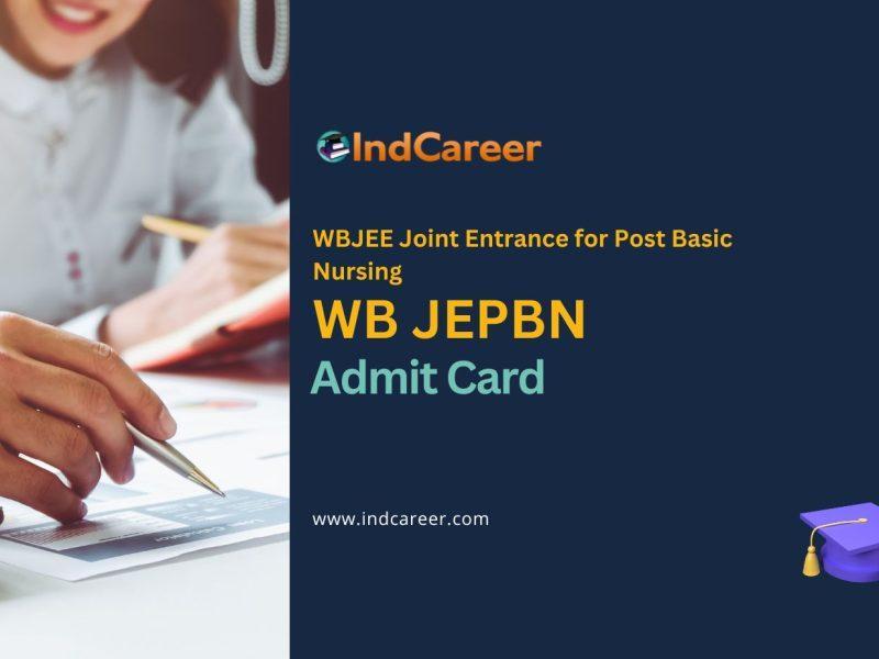 WBJEE JEPBN Admit Card