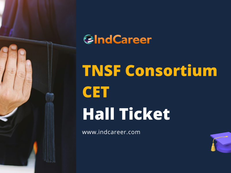 TNSF Consortium CET Hall Ticket