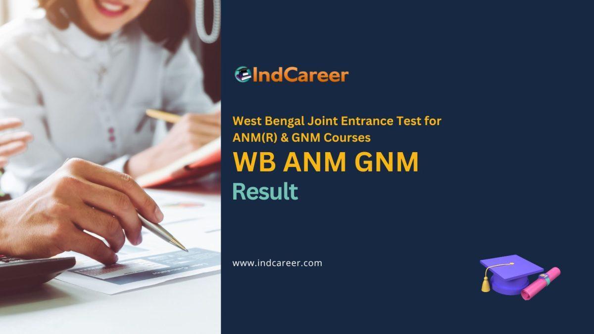 West Bengal ANM GNM Result