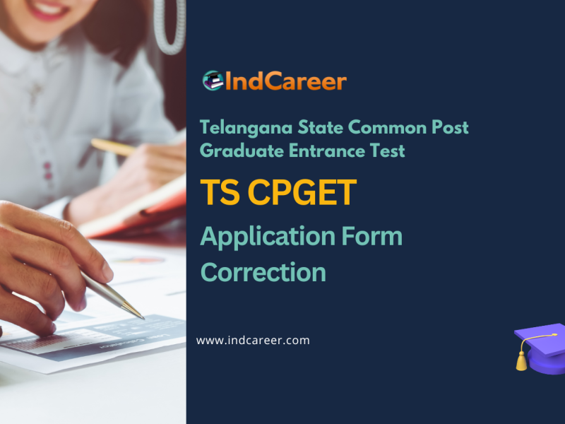 TS CPGET Application Form Correction