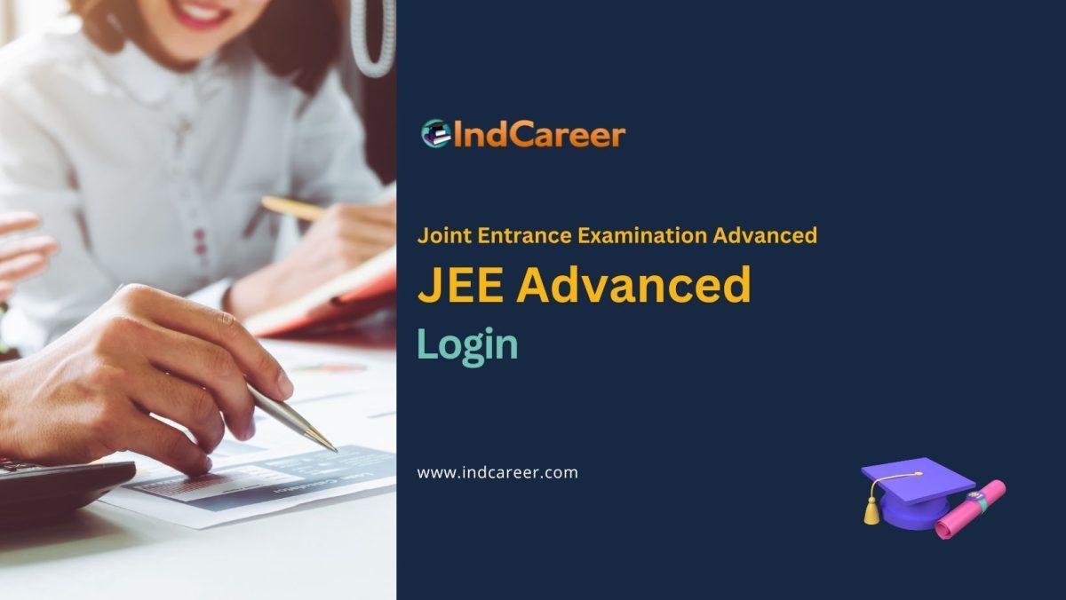 JEE Advanced Login