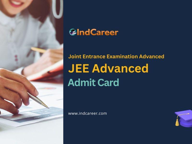 JEE Advanced Admit Card