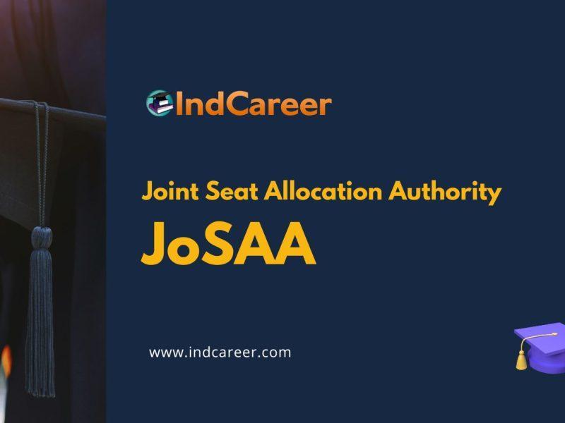 JoSAA (Joint Seat Allocation Authority)