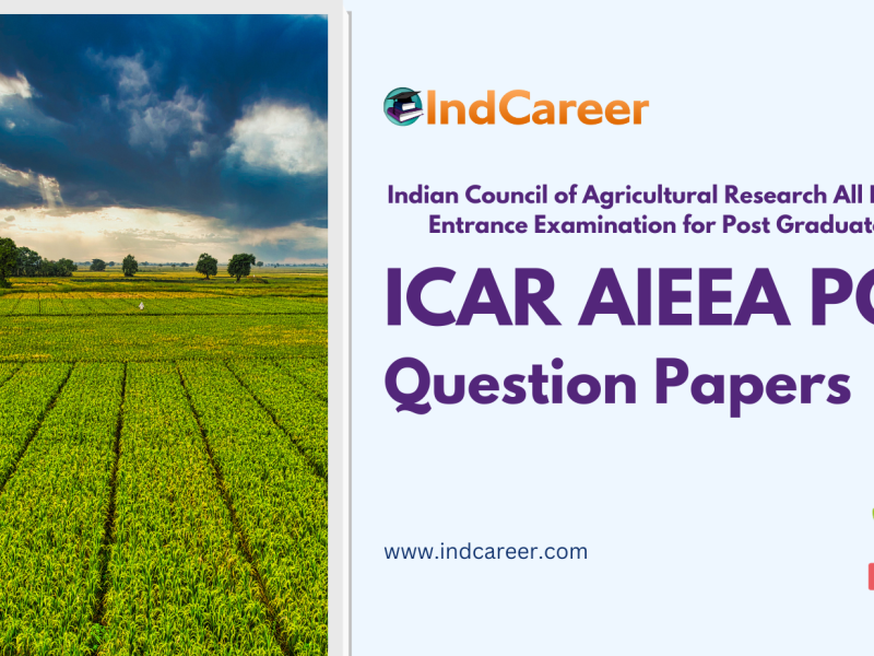 ICAR AIEEA PG Previous Year Question Papers