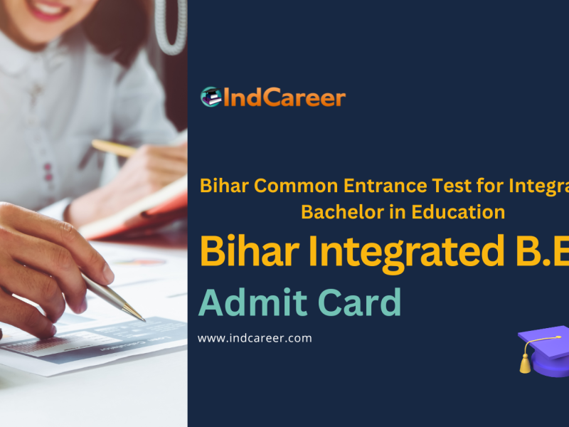 Bihar Integrated B.Ed Admit Card