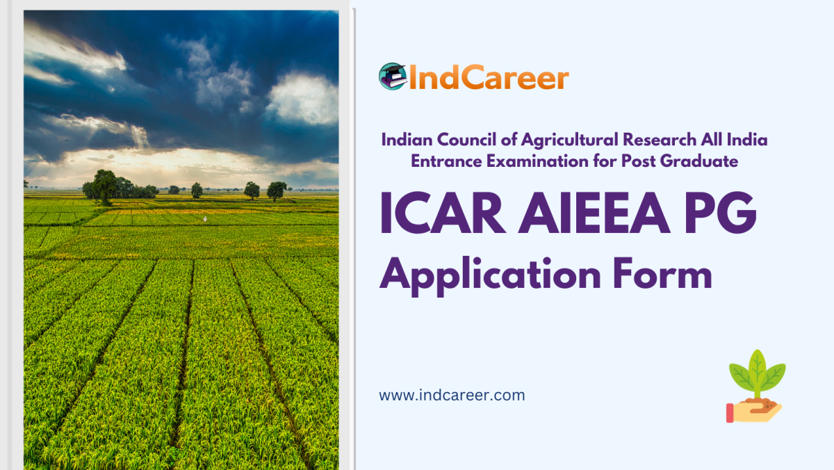 ICAR AIEEA PG Application Form