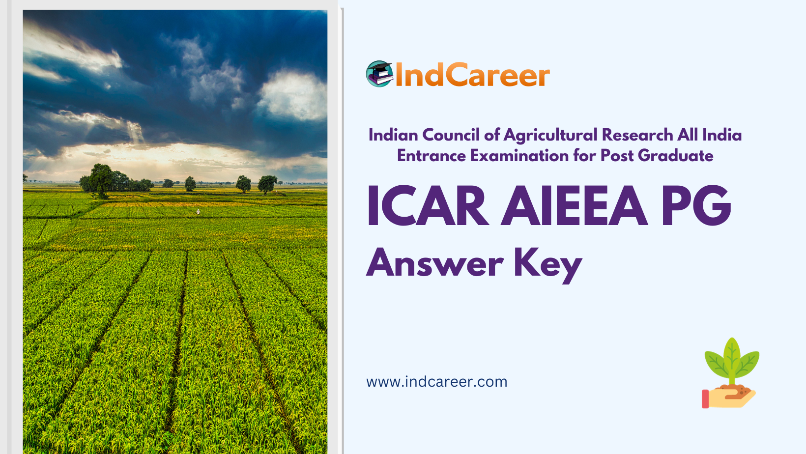 ICAR AIEEA PG Answer Key