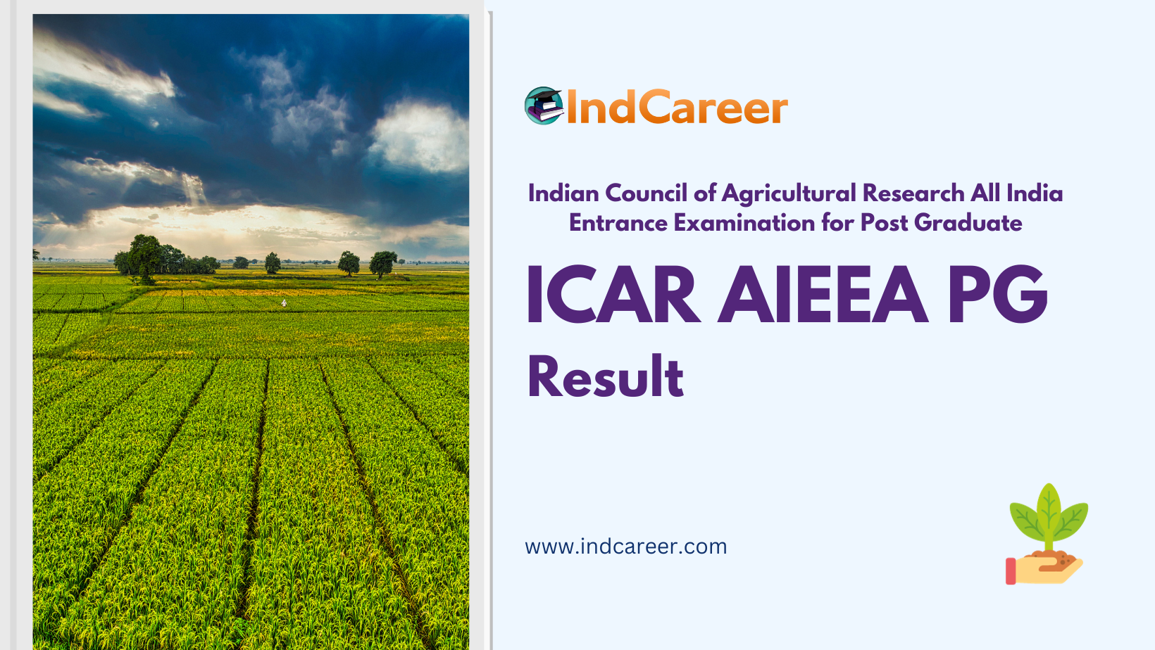ICAR AIEEA PG Result
