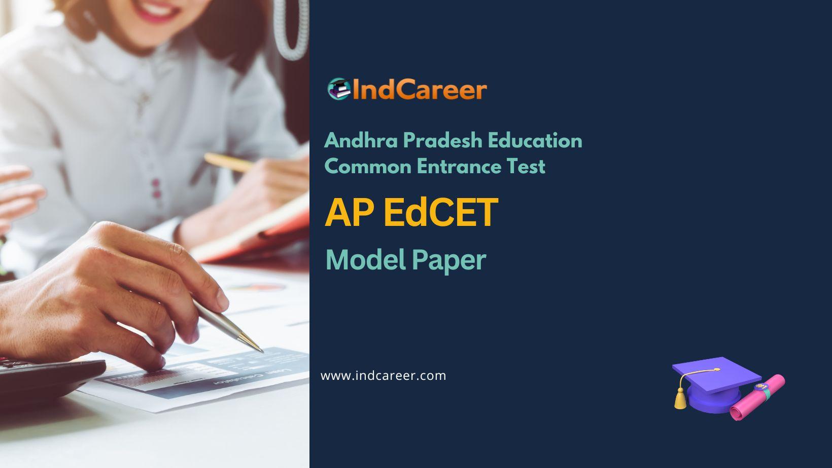 AP EdCET Model Papers