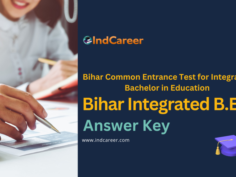 Bihar Integrated B.Ed Answer Key