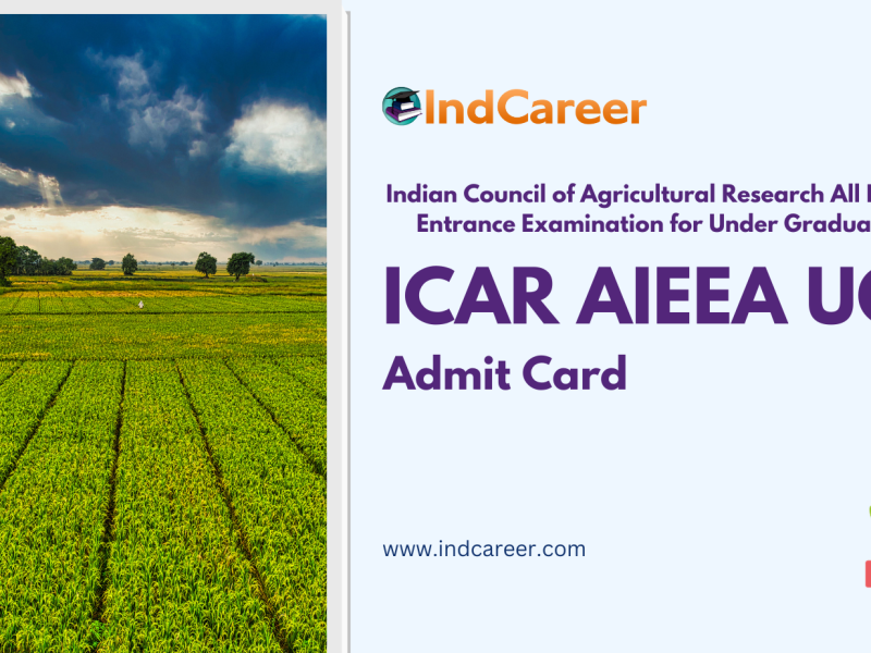 ICAR AIEEA UG Admit Card