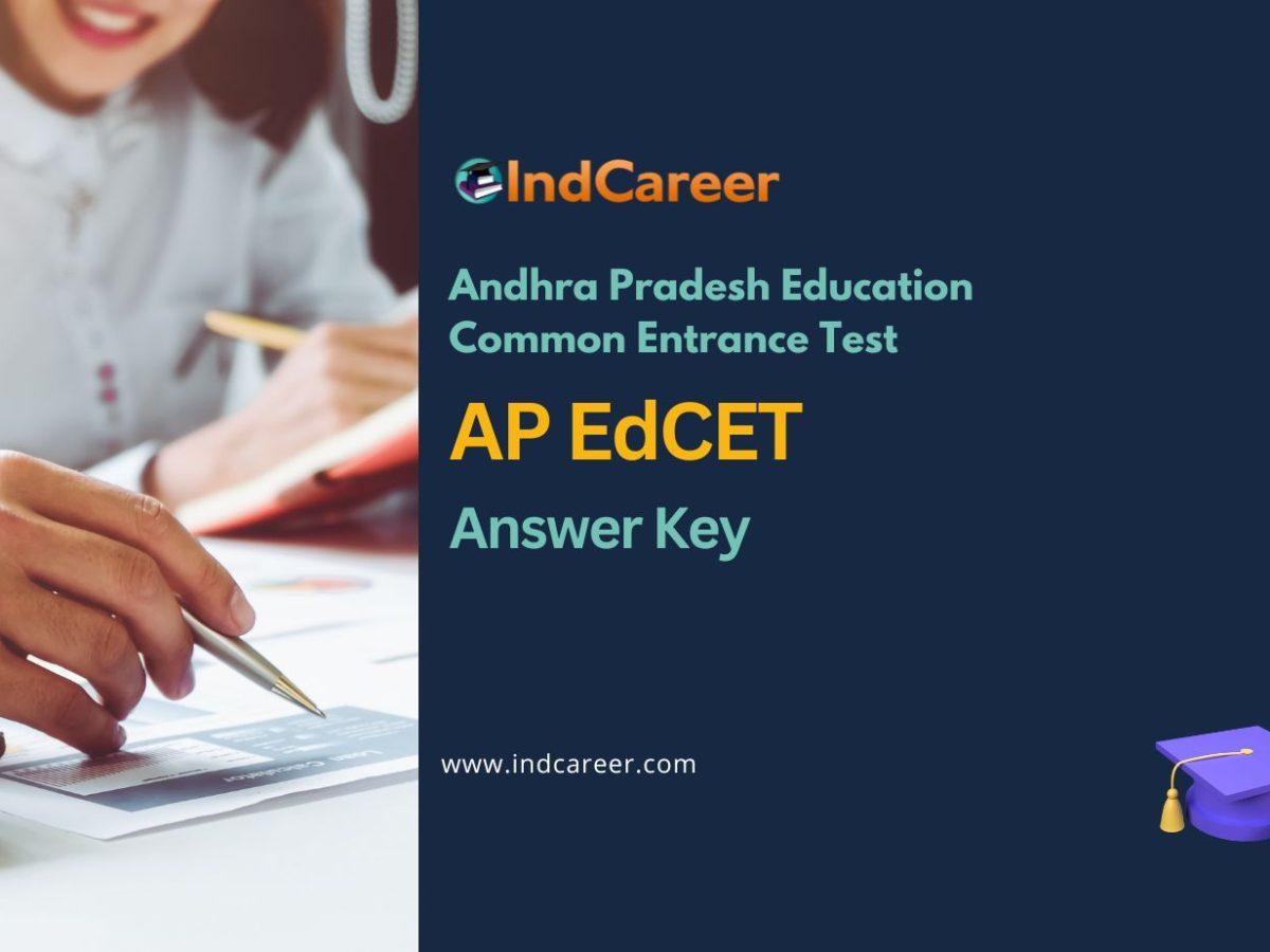 AP EdCET Answer Key