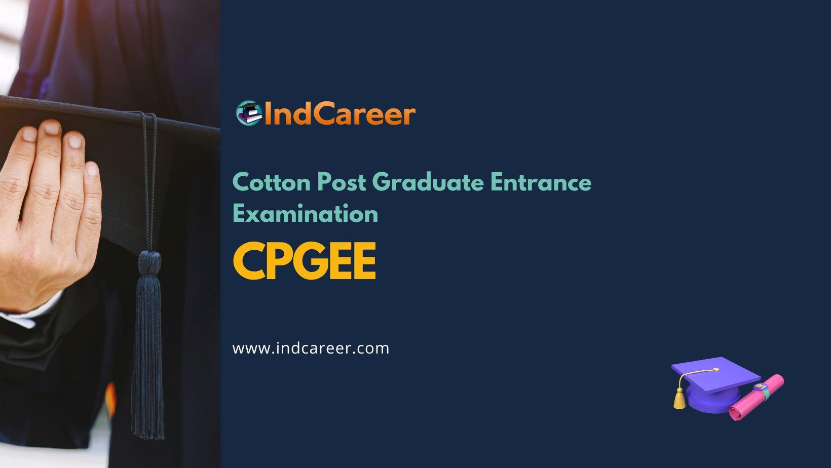 CPGEE Exam Date, Syllabus, Registration