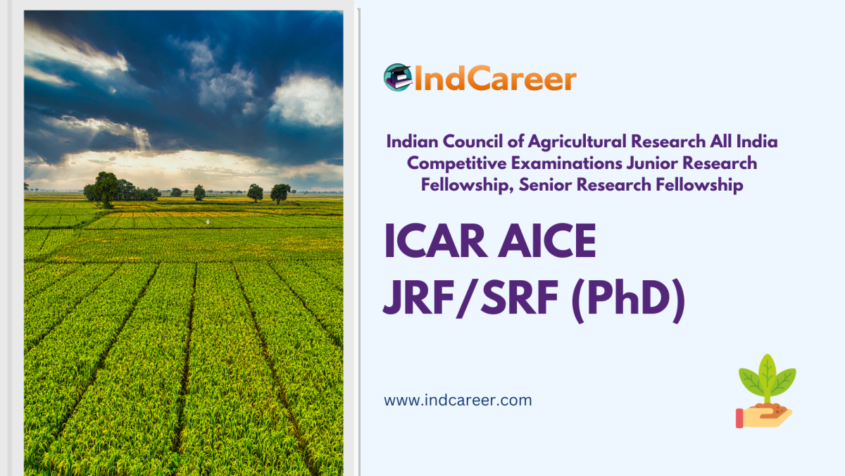 ICAR AICE-JRF/SRF (PhD)