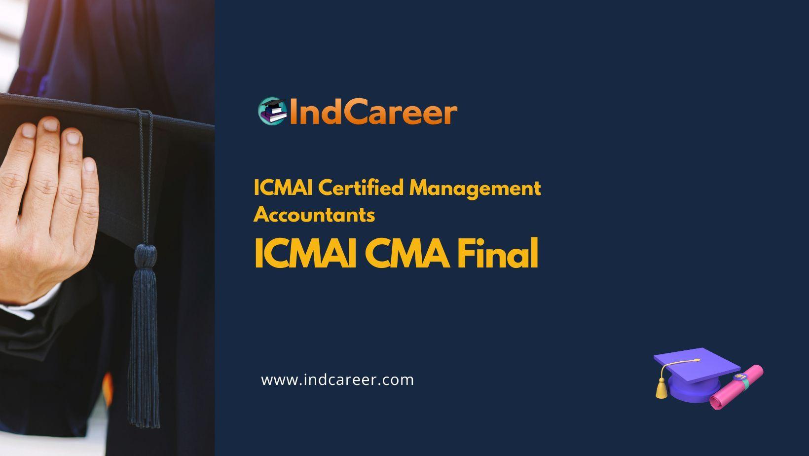 ICMAI CMA Final