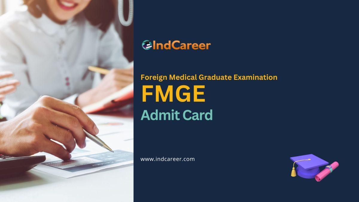 FMGE Admit Card