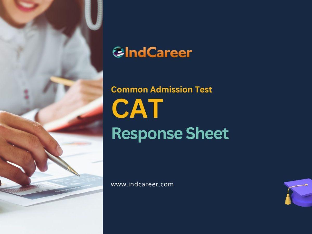 CAT 2026 Response Sheet, Download Here