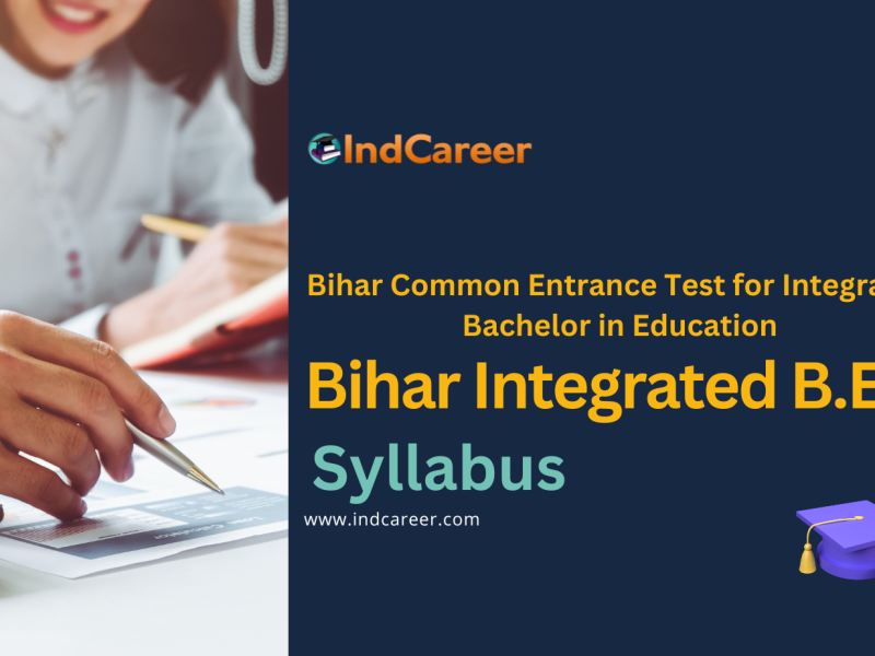 Bihar Integrated B.Ed Syllabus