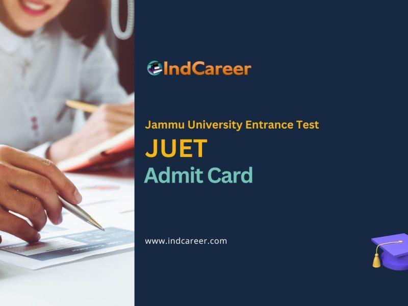 JUET Admit Card