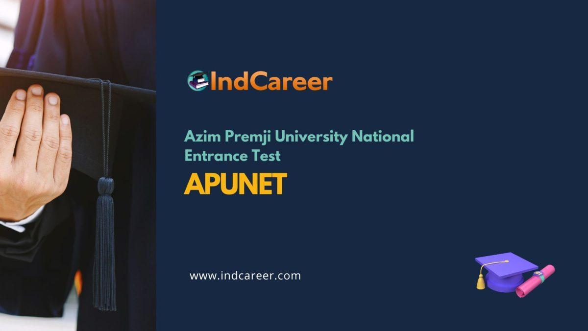Azim Premji University National Entrance Test (APUNET)