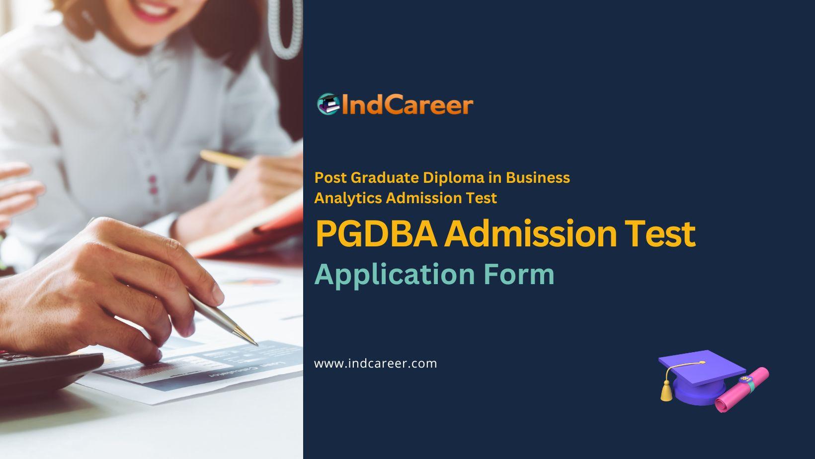 PGDBA Application Form