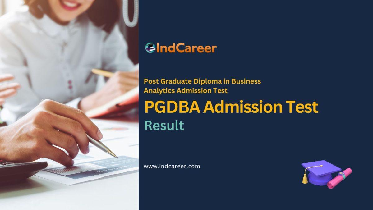 PGDBA Result
