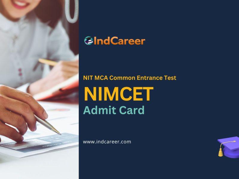 NIMCET Admit Card
