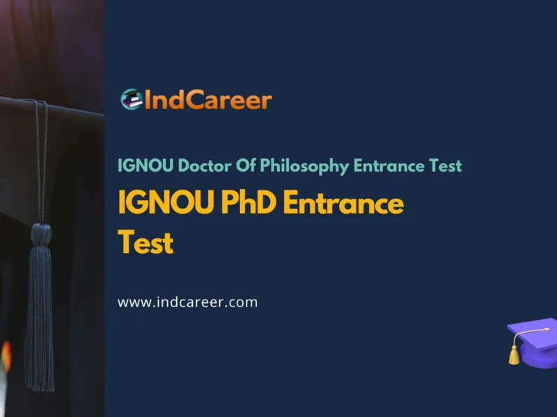 IGNOU PhD Admission