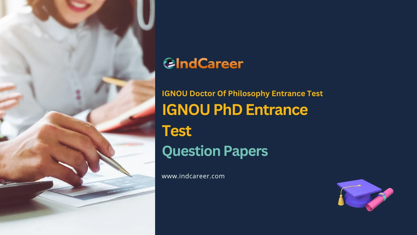 IGNOU PhD Entrance Test Question Papers