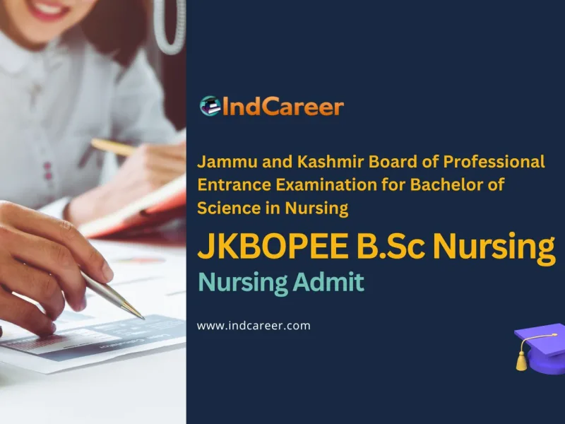 JKBOPEE B.Sc Nursing Admit Card