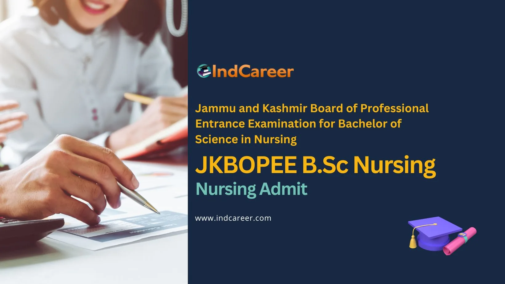 JKBOPEE B.Sc Nursing Admit Card