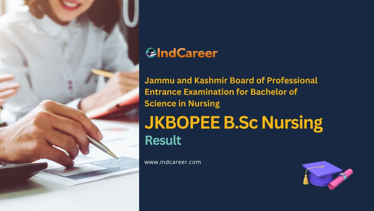 JKBOPEE B.Sc Nursing Result